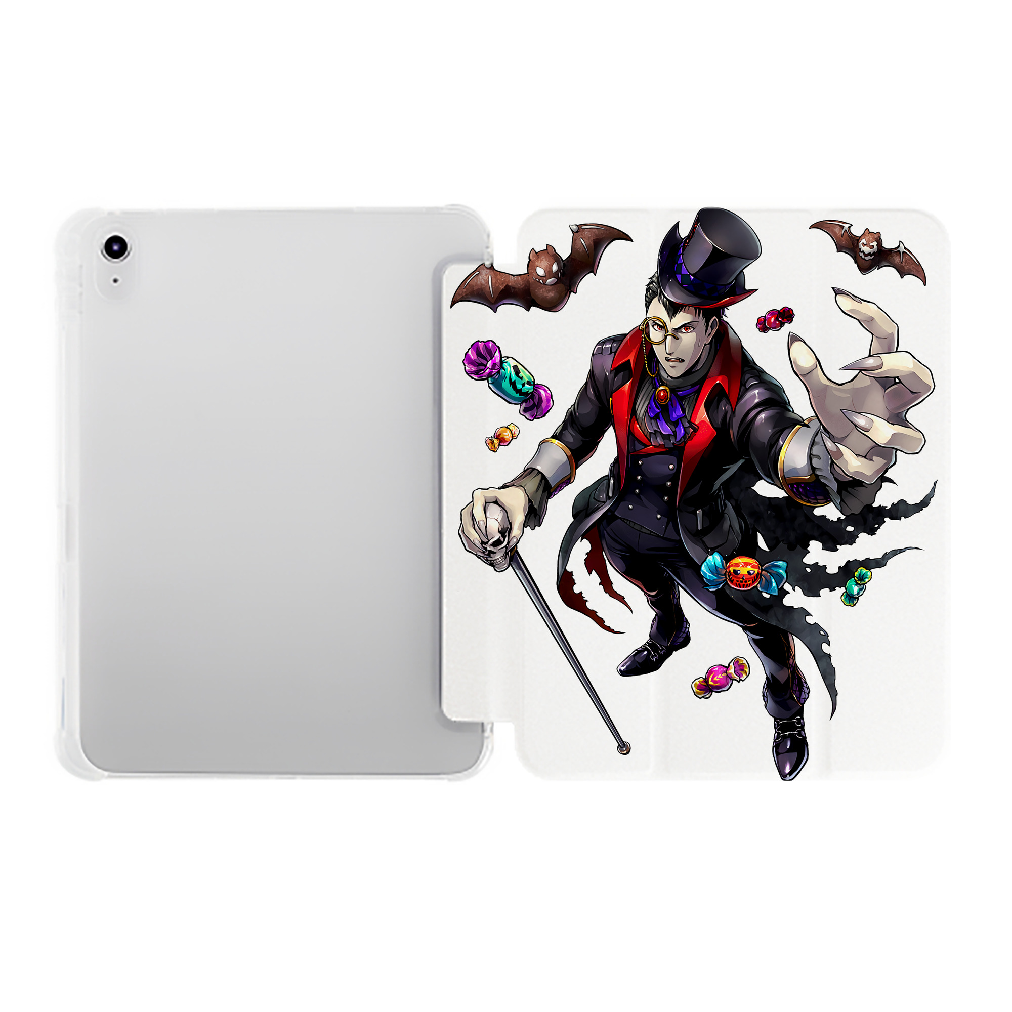 （画像用） 進撃の巨人 Attack on Titan IPad ケース ペン収納付き 三つ折りスタンド PUレザー×シリコン 対応機種9.5/10.5/10.9インチ